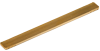 PSK152| N/PE latt, 2x10mm, messing, L1m