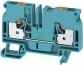 Pist-riviklemm A2C 6 BL, 1-tier, 6mm² 41A 800V, push-in, sinine