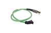 Feedback Cable 2090 Kinetix, SpeedTec DIN (motor end) » flying-lead (drive end), 600V, 80m industrial TPE cable 15x22AWG D0.38-in., Allen-Bradley, green