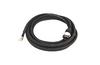 Power/Brake Transition Cable Kinetix, 600V, M4 threaded DIN » E2 bayonet receptacle, L19.7-in. industrial TPE cable 10AWG, back