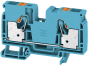 Pist-riviklemm A2C 10 BL, 1-tier, 10mm² 57A 1000V, push-in, sinine