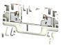 Pist-riviklemm A2C 1.5 WT, 1-tier, 1.5mm² 17.5A 500V, push-in, valge