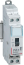 Modular Contactor CX³, NC^NO 25A 250VAC, cv 230VAC silent coil, man. switch lever, 1M, TS35