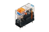 Relee RCI484AC4, 2CO 8A 240VAC, cv 24VDC, testnupp ^LED ^diood