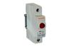 LED Indicator, red, 24VAC/DC, 1..16mm², 1M, TS35