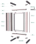 Pöördraam EUTR, HE40/H2000, Ø3mm double bar locking system, incl. hinges 110°opening, C3M| epoxy resin layer, hall