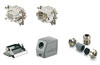 Heavy-duty connector kit RockStar® HDC-KIT-HE 24.130, Size 8, 24P, 16A 500V, diecast alumiinium, PG, Weidmüller