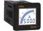Digi-ampermeeter MA501, 4digits LCD backlight, analog bargraph indication, 1Ø-2wire, 0..5AAC (5..5000A), sv 240VAC ±20%, ■52x52/ □46x46mm, IP65