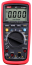 Multimeeter, 10A 600VAC/DC 40MΩ 99.99mF 10MHz, LCD (4000) 58x36mm, auto/käsi/tegelik RMS, NCV-kontaktivaba AC-pinge tuvastamine/ahela tuvastamise helisignaal, töötsükkel 0.1%..99.9%, diood ~3V, 2x 1.5V patareid (R6), testjuhtmed, UNT-T