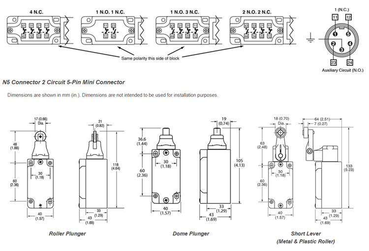 Allen Bradley Limit Switch Wiring Diagram