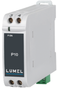 DC Transducer P10, input 0..150VDC, output 4..20mA, sv 60..300VAC/DC, DIN-rail TS35