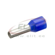 Wire-End Ferrule w. Collar Ce 025018 wc, H2.5x18mm, 100pcs/pck, blue