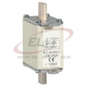 Fuse-link HRC, NH00 160A 500VAC 120kA, gG, indicator