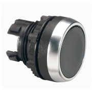 Push-button Osmoz, head, ø22.5mm, metal bezel, IP66/69K IK05, Legrand, black