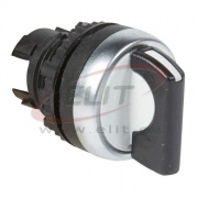 Selector Switch Osmoz, head| 1»0«2 (45°»0«45°), ø22.5mm, IP66/69K IK05, Legrand, black