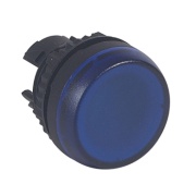 Pilot light Osmoz, head, ø22.5mm, IP66/69K IK05, Legrand, blue