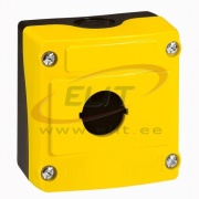 Control Box 1x ø22.5mm, 2x M16/20, IP66 IK07, Legrand, yellow