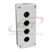 Control Box 4, 2x M16/20, IP66 IK07, grey