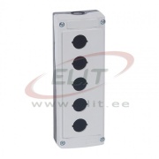 Control Box 5, 2x M16/20, IP66 IK07, Legrand, grey