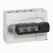 Load Break Switch DPX-IS 250, 63A 4x415VAC AC23, release, 150/185mm², terminal covers, panel mount, Legrand