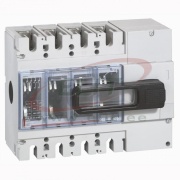 Load Break Switch DPX-IS 630, 630A 4x415VAC AC23, 240(2x185)/300(2x240)mm², terminal covers, panel mount, Legrand