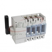 Isolating Switch DPX-IS 250, 630A 3x 690VAC AC23, terminal shields, left-hand side handle, 240/300mm²/ 2x 185/240mm², panel mount/ TS35, Legrand