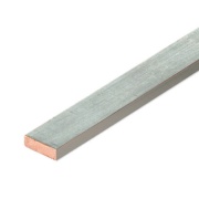Busbar SSCH 10x3x1000 Cu/Sn, 140A, tin-plated copper bar, 1m, Weidmüller