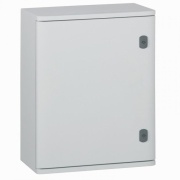 Wall-Mount Enclosure Marina, 400Wx500Hx206D, fiberglass-reinforced polyester, UV resistant, IP66 IK10, grey