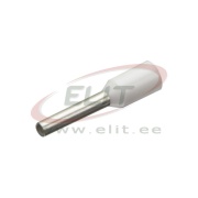 Wire-End Ferrule w. Collar Ce 007512 w, H0.75x12mm, 500pcs/pck, white