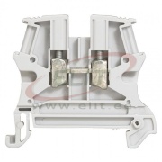 Feed-through Terminal Viking™3, 6mm² 41A 800V, pitch 8mm, grey