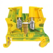 Ground Terminal Viking™3, 2.5mm² 300A 800V, pitch 5mm, yegr