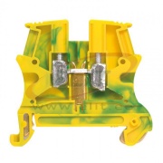 Ground Terminal Viking™3, 6mm² 41A 800V, pitch 8mm, yegr