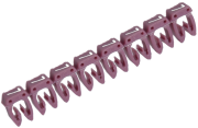 Marker CAB3, 0.5..1.5mm², 7, strip 30pcs, purple