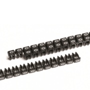 Marker CAB3, 1.5..2.5mm², 0, strip 30pcs, Legrand, black
