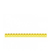 Marker CAB3, 1.5..2.5mm², 4, strip 30pcs, yellow