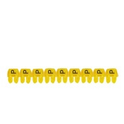 Marker CAB3, 0.5..1.5mm², P, strip 30pcs, yellow