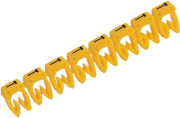 Marker CAB3, 0.5..1.5mm², T, strip 30pcs, yellow