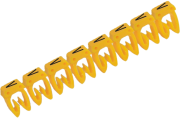 Marker CAB3, 0.5..1.5mm², V, strip 30pcs, yellow