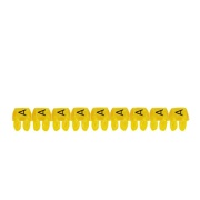 Marker CAB3, 1.5..2.5mm², A, strip 30pcs, Legrand, yellow