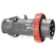 Plug Hypra, 3P+N+E 16A 415VAC, plastic, IP65/67