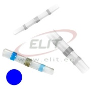 Solder Butt Connector Ver, shrink ratio 3:1, 1.5..2.5mm², polyolefin -55..125°C/ +140°C, 100pcs/pck, blue