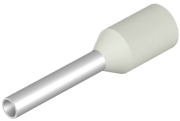 Wire-End Ferrule w. Collar Ce 007510 w, H0.75x10mm, 500pcs/pck, white