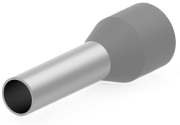 Wire-End Ferrule w. Collar Ce 040010 wc, H4x10mm, 100pcs/pck, grey