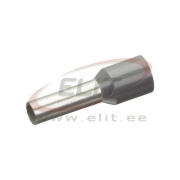 Wire-End Ferrule w. Collar Ce 040010 wc, H4x10mm, 100pcs/pck, grey