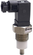 Electrode Holder 072., two pole connector, M4 electrode, thread G⅜-in., AISI 316L, max 100°C ^12bar