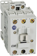 IEC Contactor 100-C, 15kW 30/65A 3x690VAC, aux. 1NC, cv 24VDC elect. coil w. integrated diode, TS35/ panel mount