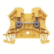 Feed-through Terminal WDU 2.5 GE, 2.5mm² 24A 800V, yellow