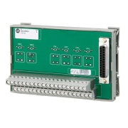 Analog Interface Module ControlLogix, fixed terminal block, D-shell cable, 2A per circuit/ 8A per module, 5..30VDC