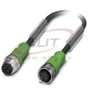 Sensor/actuator Cable SAC-4P-M12MS/3.0-PUR/M12FS, 1pcs/pck, Phoenix