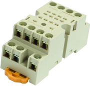 PYF14A-N| Socket, 14pin, screw clamp, TS35, Omron